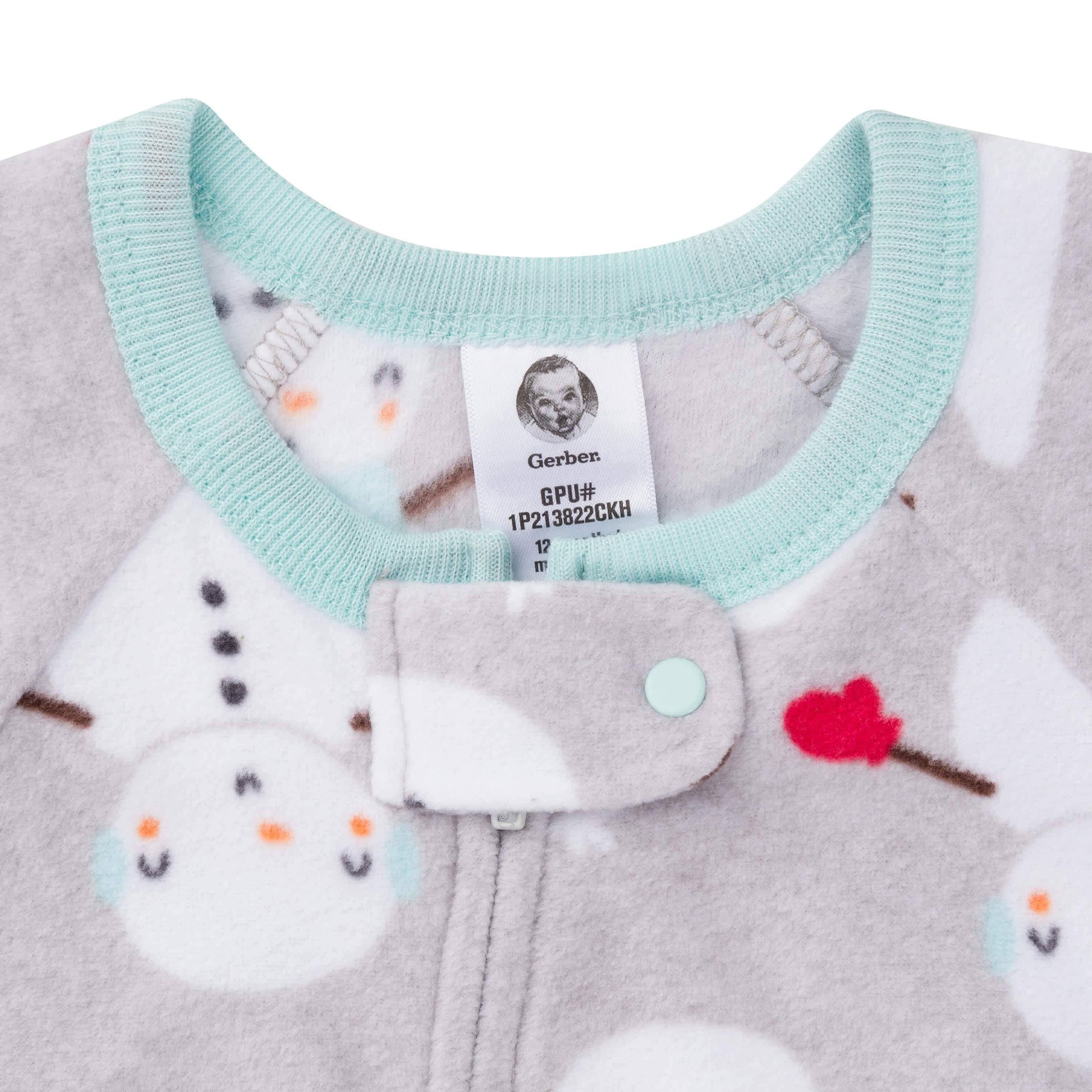 2-Pack Baby & Toddler Neutral Frosty Fleece Pajamas-Gerber Childrenswear