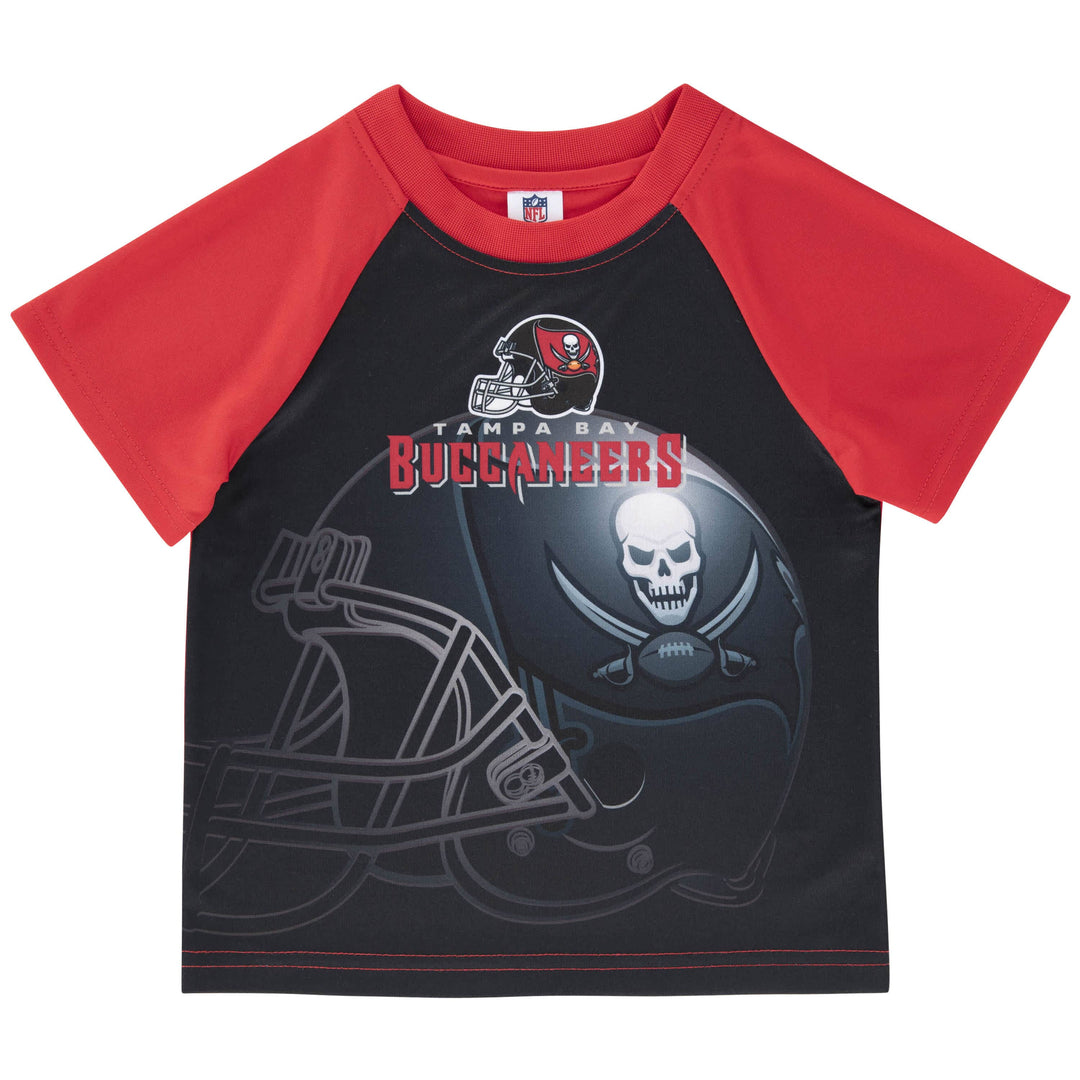 Tampa Bay Buccaneers Short Sleeve Logo Tee Shirt-Gerber Childrenswear