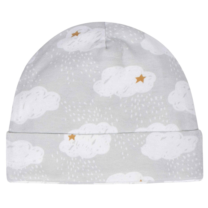 Gerber® 4-Pack Baby Neutral Sheep Caps-Gerber Childrenswear