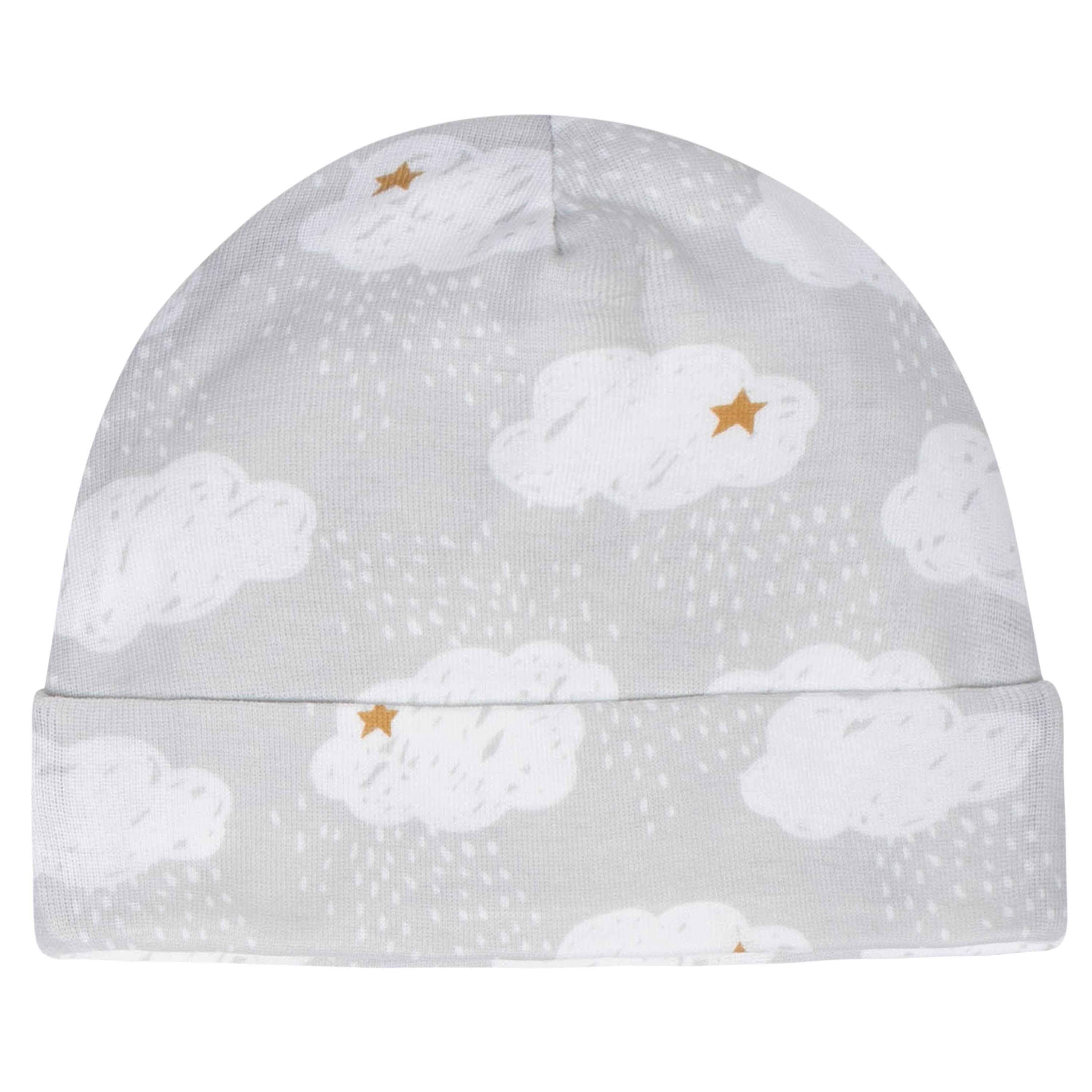 8-Piece Baby Neutral Sheep Caps & Mittens Set-Gerber Childrenswear