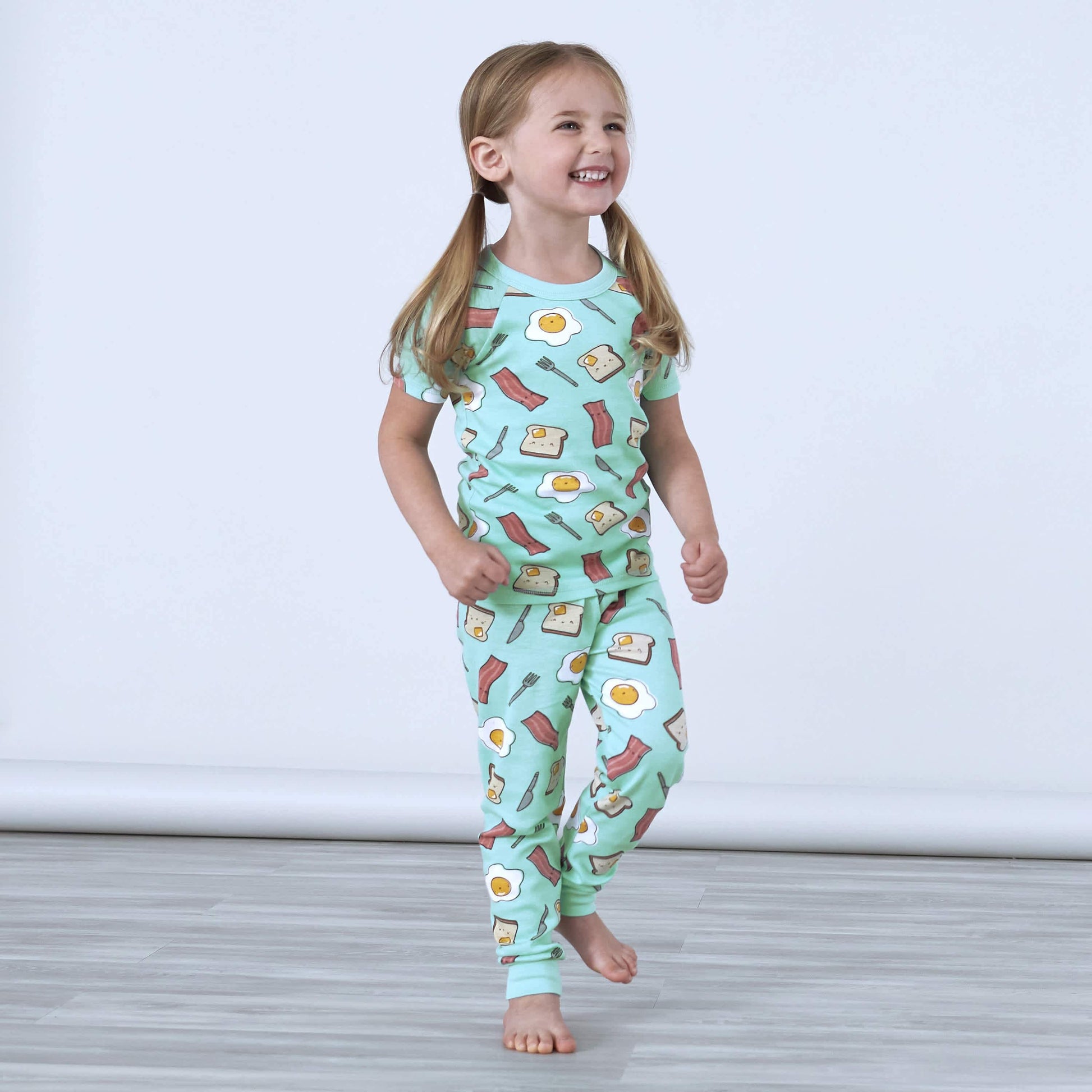 4-Piece Baby & Toddler Breakfast Snug Fit Cotton Pajamas-Gerber Childrenswear