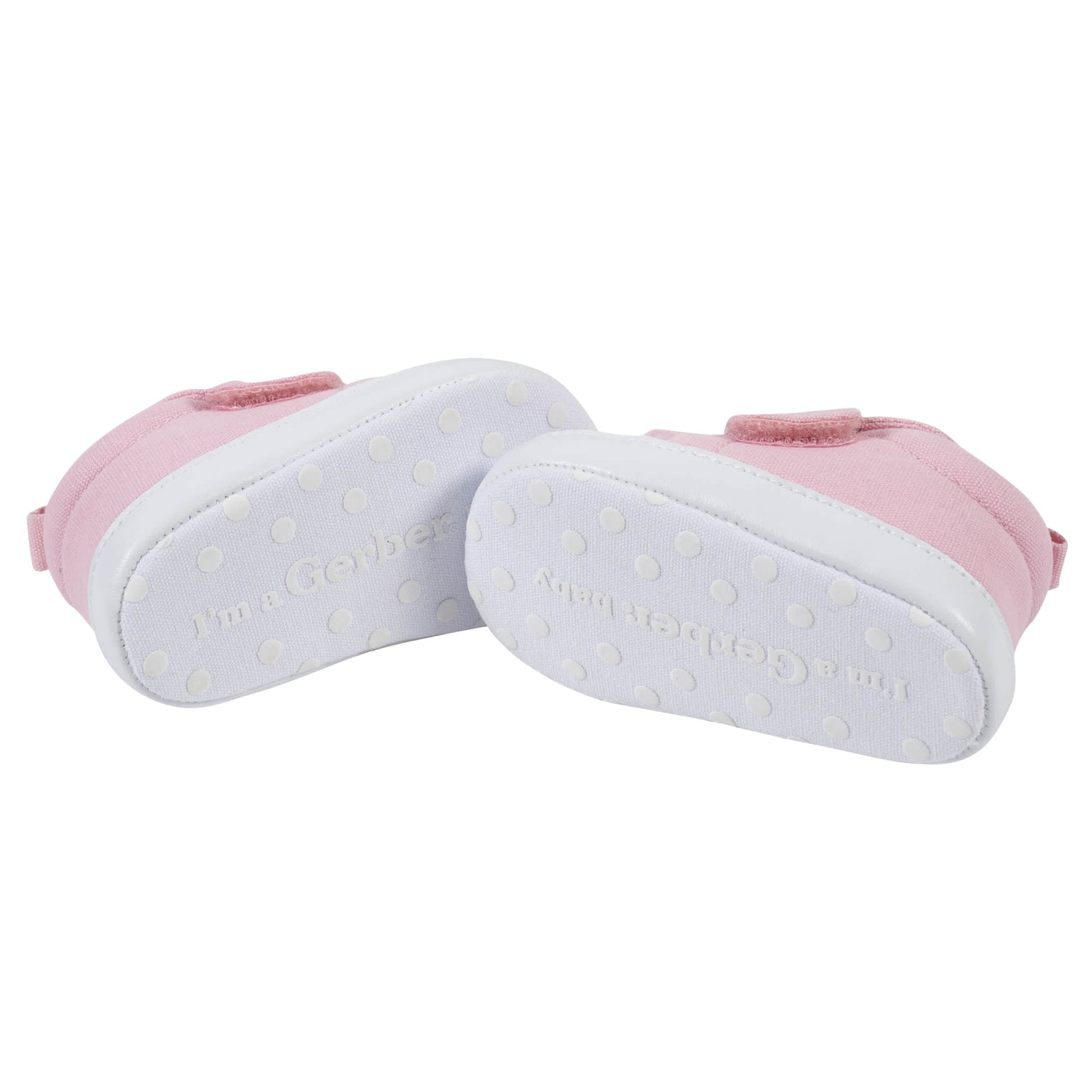 Baby Girls Pink Bunny Shoes-Gerber Childrenswear