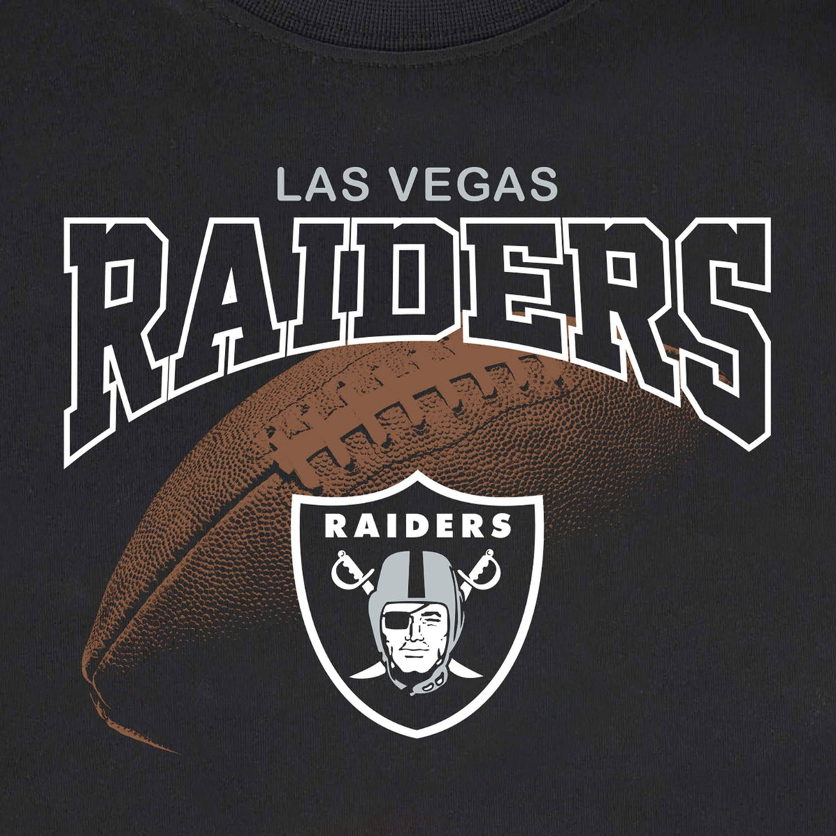 Las Vegas Raiders Toddler Boys Tee Shirt-Gerber Childrenswear