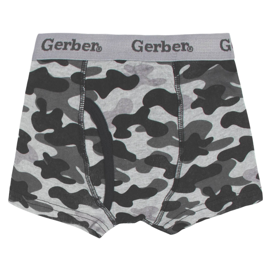 7-Pack Toddler Boys Underwear, Camo Boxer Briefs-Gerber Childrenswear