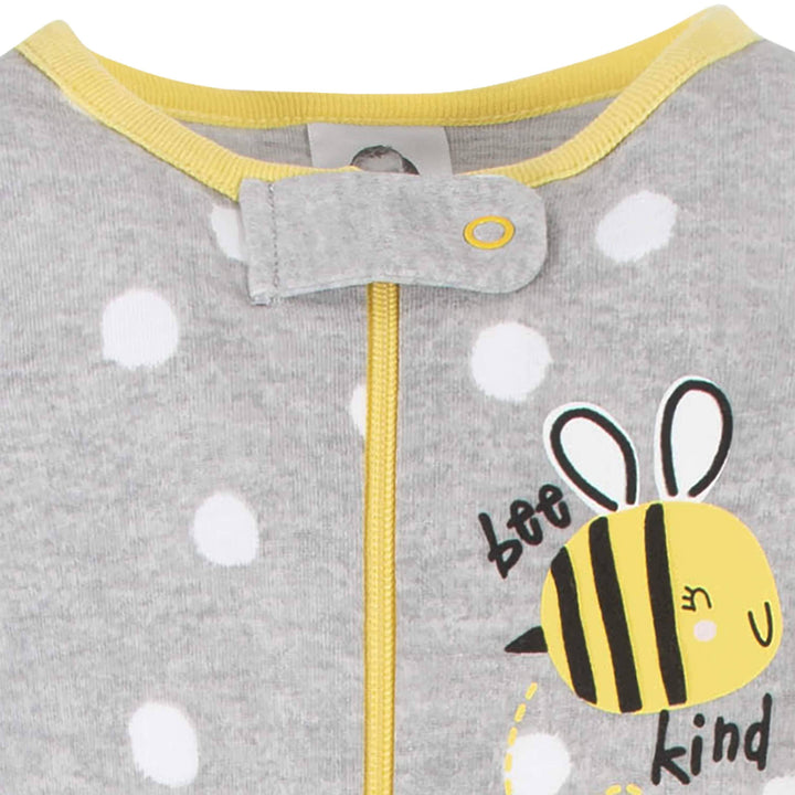 Baby Girls Bee Kind Sleep 'N Play-Gerber Childrenswear