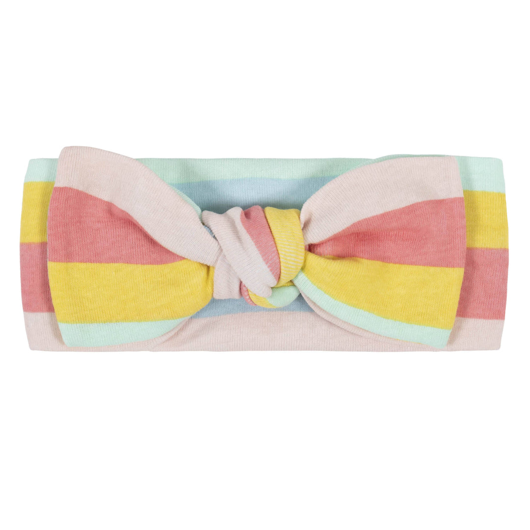 2-Pack Baby Girls Rainbow Headbands-Gerber Childrenswear