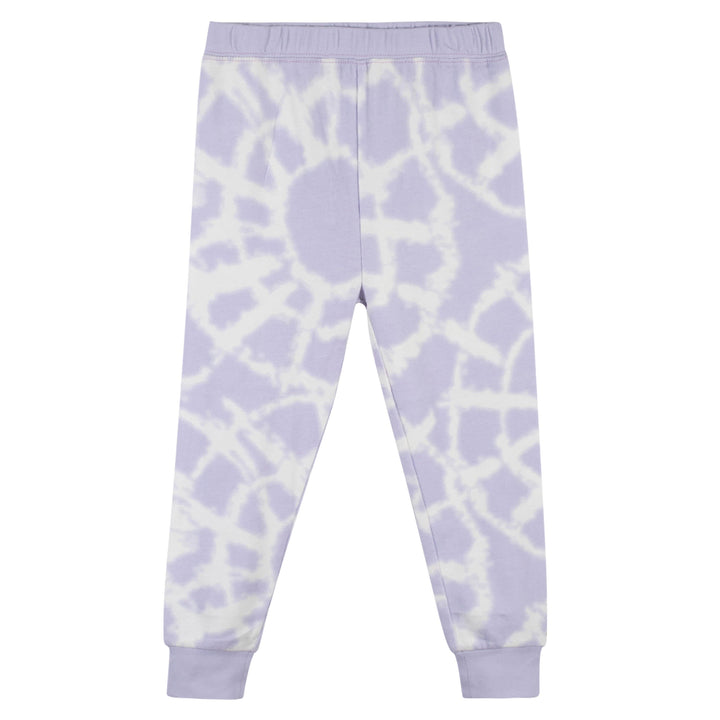 4-Piece Infant & Toddler Girls Tie Dye Dots Snug Fit Pajamas