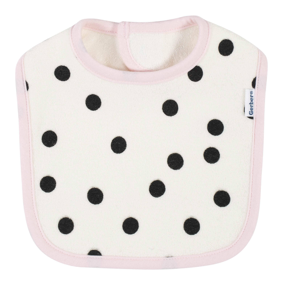 4-Pack Baby Girls Bunny Ballerina Bibs-Gerber Childrenswear