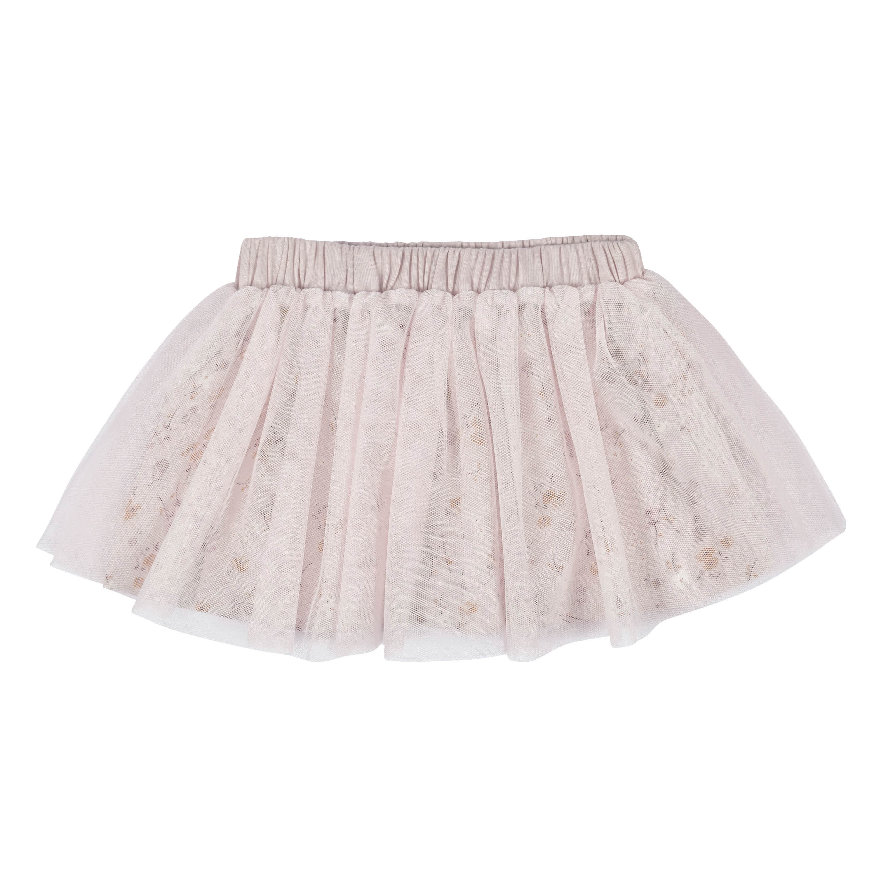 3-Piece Baby & Toddler Girls Purple Woodland French Terry Top, Tulle Tutu, & Legging Set