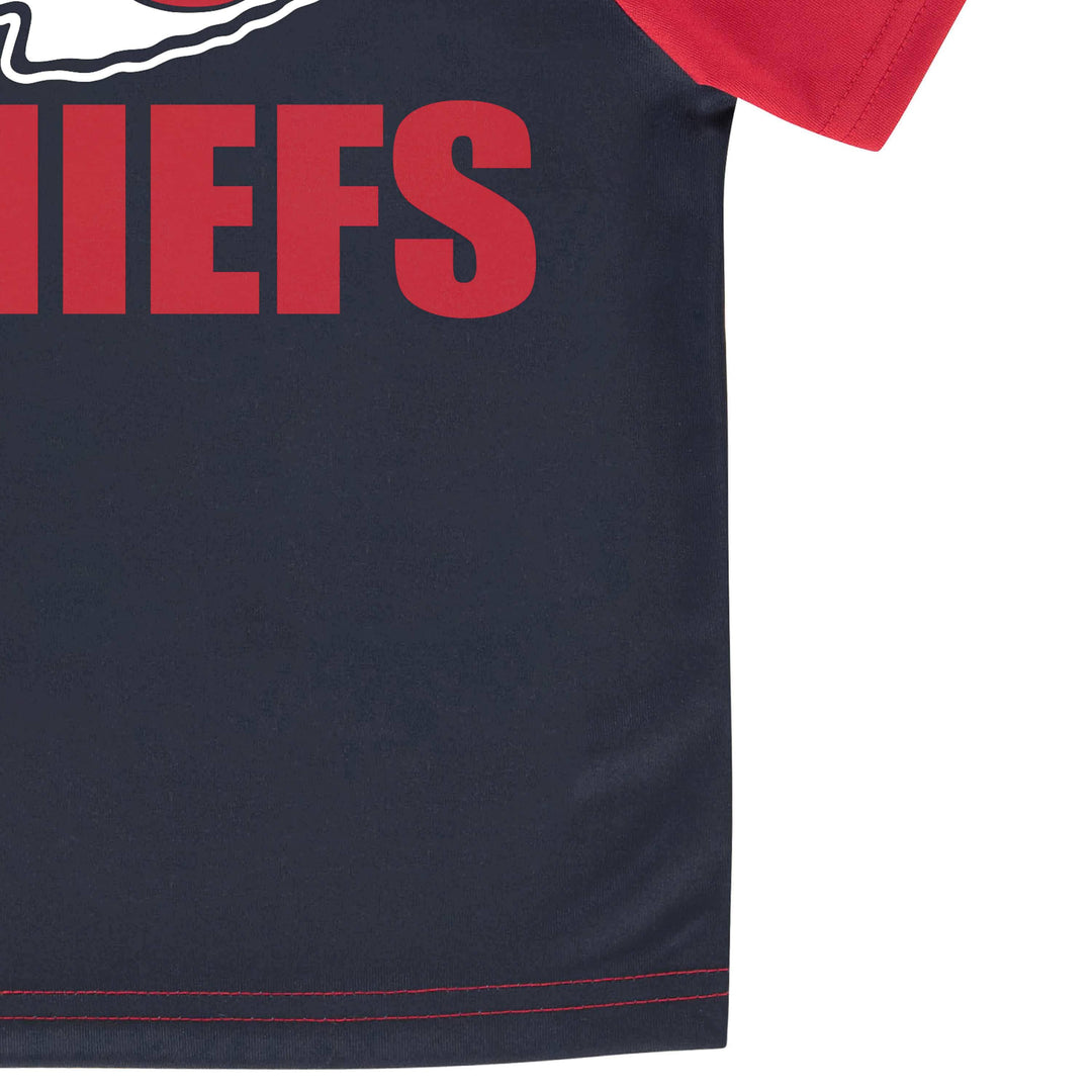 Kansas City Chiefs Boys Short Sleeve Tee Shirt-Gerber Childrenswear