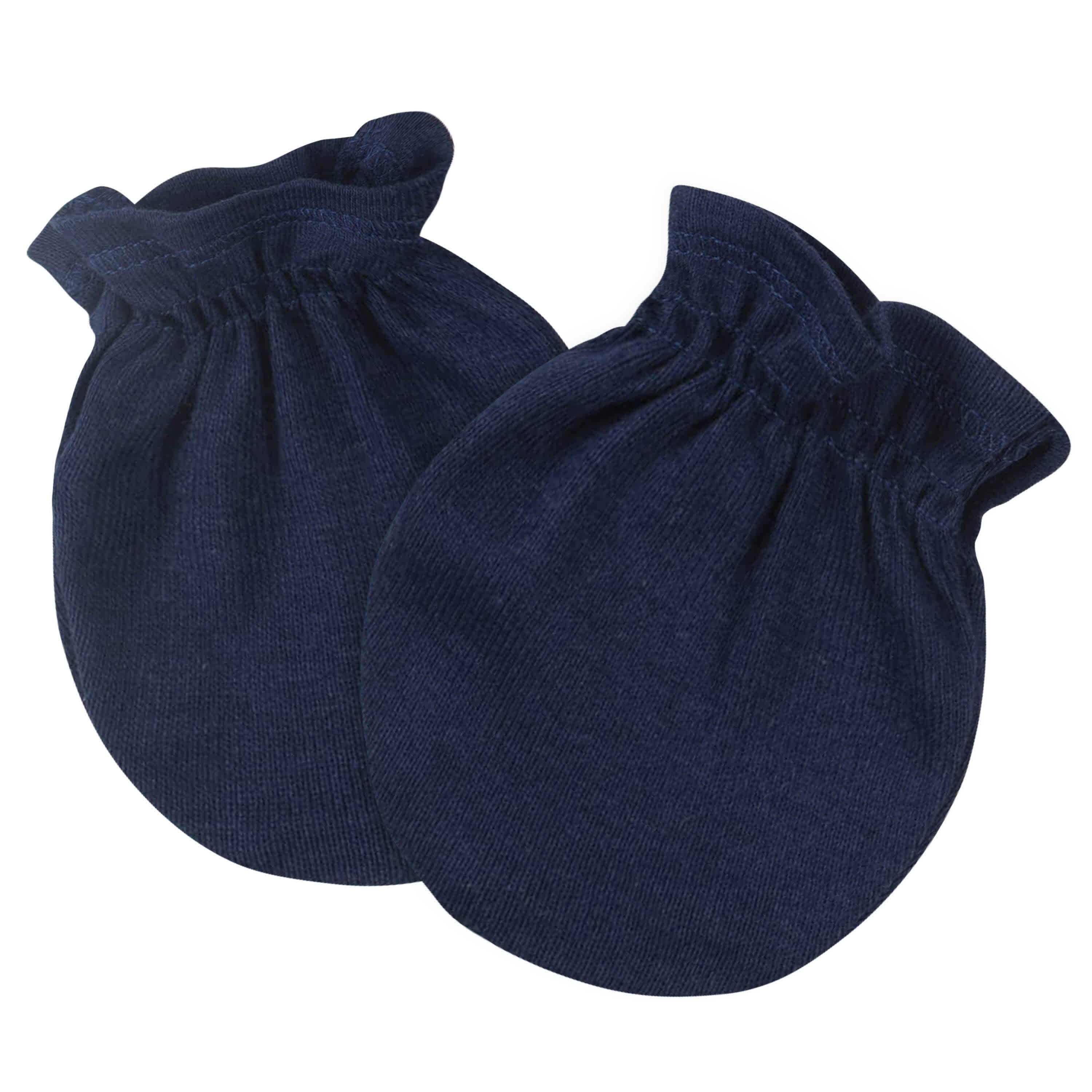 8-Piece Baby Boys Fox Caps & Mittens Set-Gerber Childrenswear