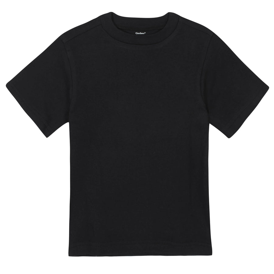 Gerber® Premium Short Sleeve Tee Shirt - Black-Gerber Childrenswear