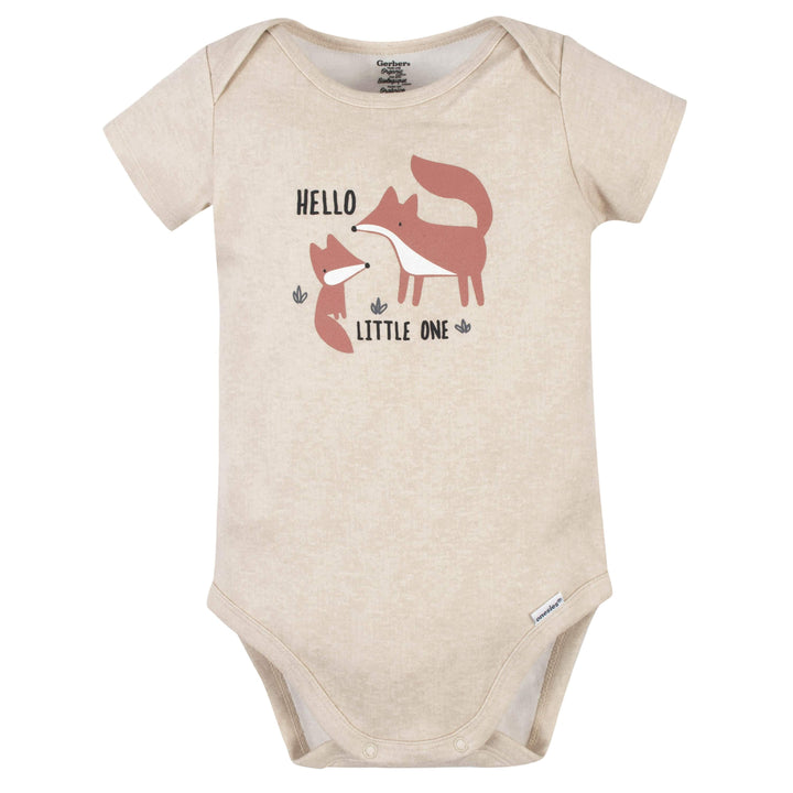 Baby Boys Organic 4-Piece Fox Bundled Gift Set-Gerber Childrenswear