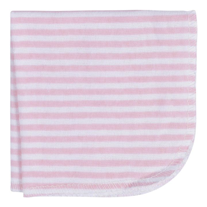 4-Pack Baby Girls Stars Washcloths