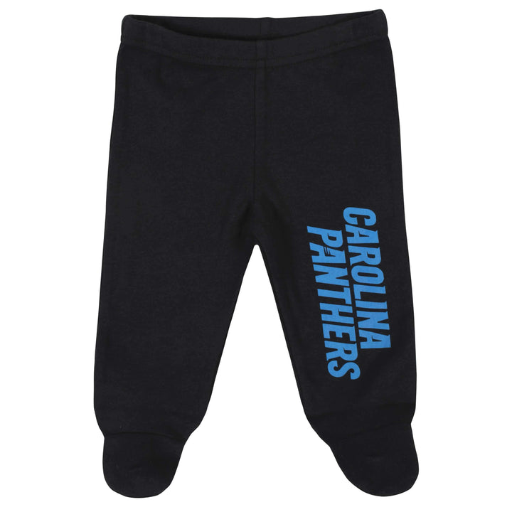 Carolina Panthers 3-Piece Baby Boys Bodysuit, Pant, and Cap Set-Gerber Childrenswear
