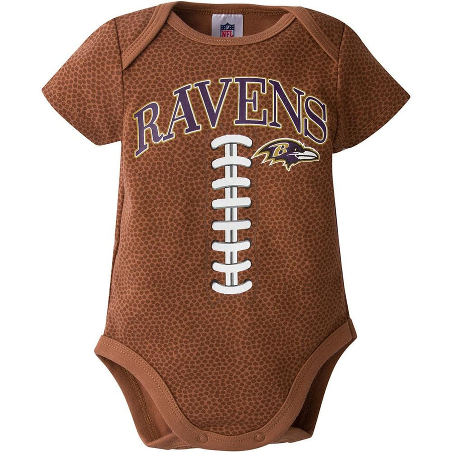 Ravens Football Bodysuit-Gerber Childrenswear