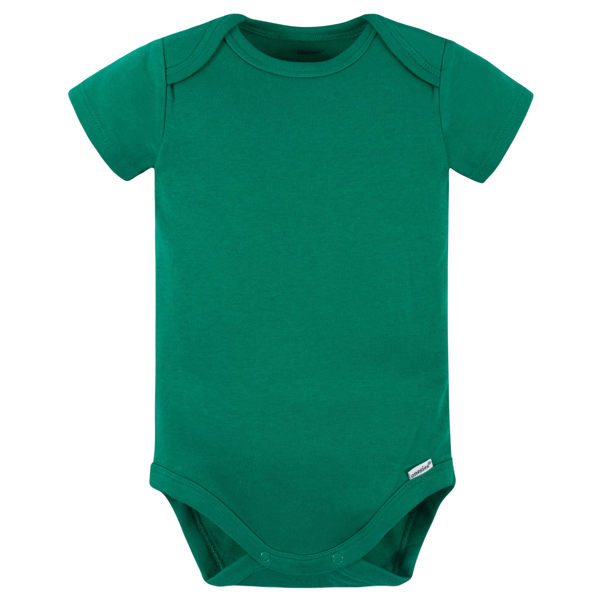 5-Pack Baby Kelly Green Premium Onesies® Bodysuits-Gerber Childrenswear