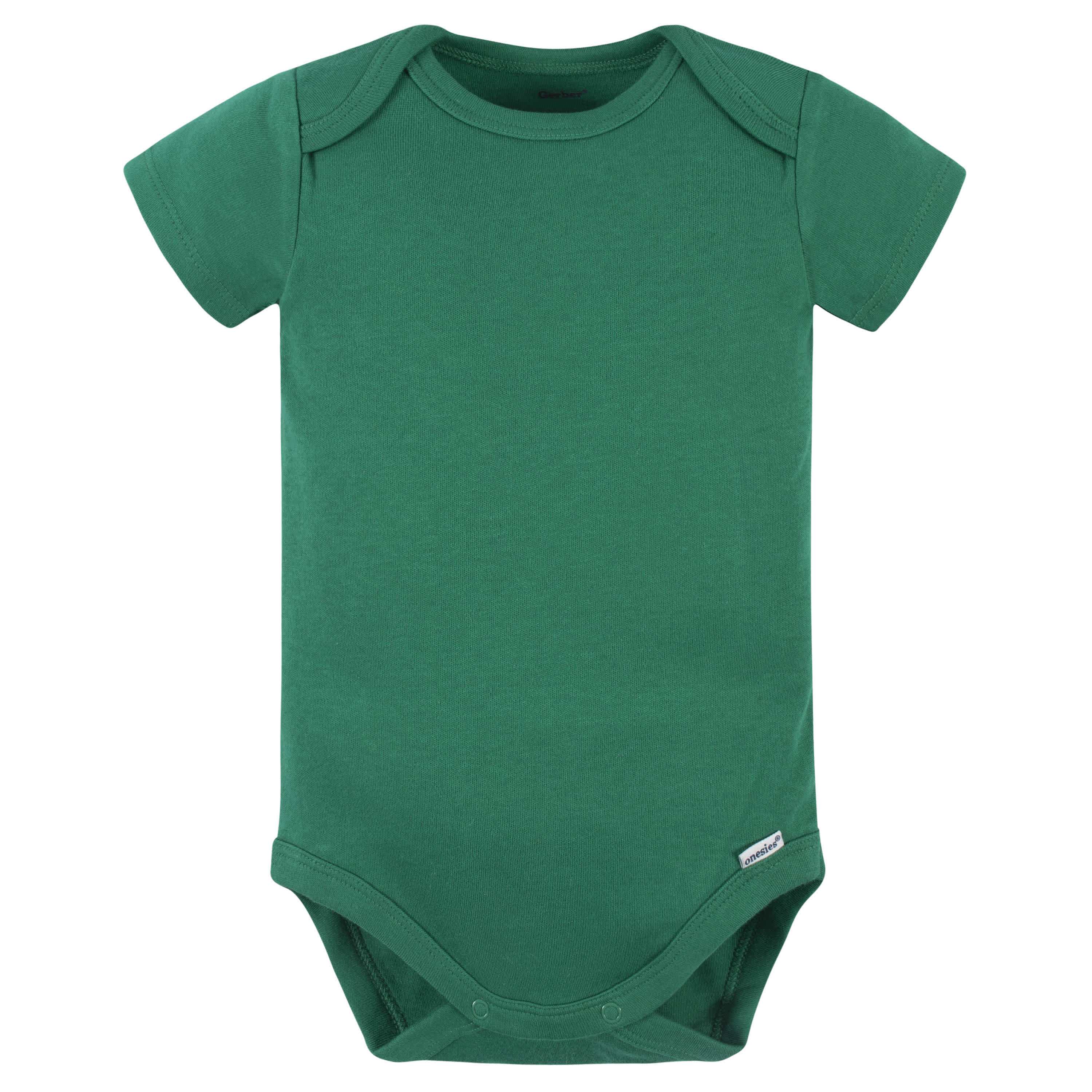 5-Pack Baby Kelly Green Premium Onesies® Bodysuits-Gerber Childrenswear