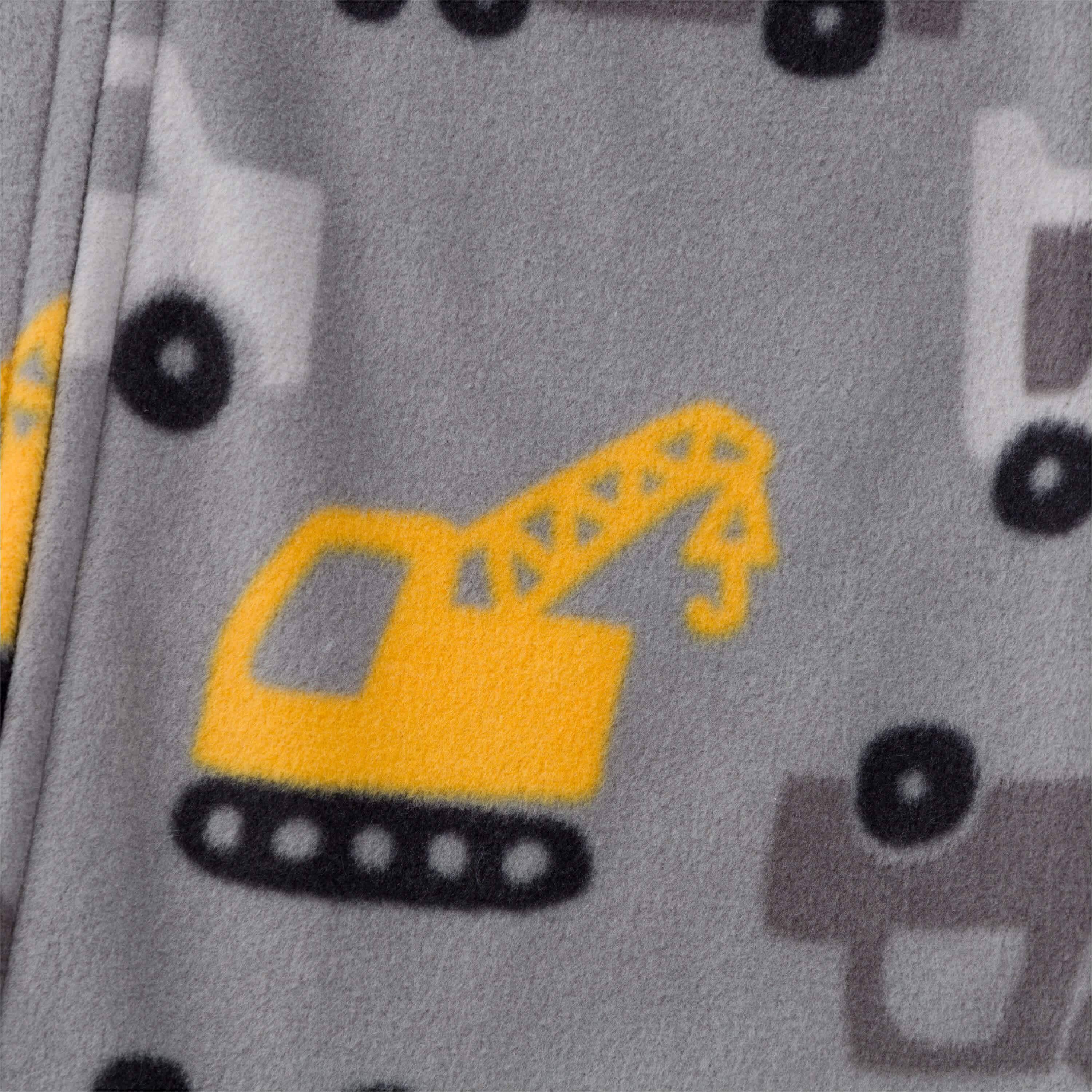 2-Pack Baby & Toddler Boys Trucks Fleece Pajamas-Gerber Childrenswear