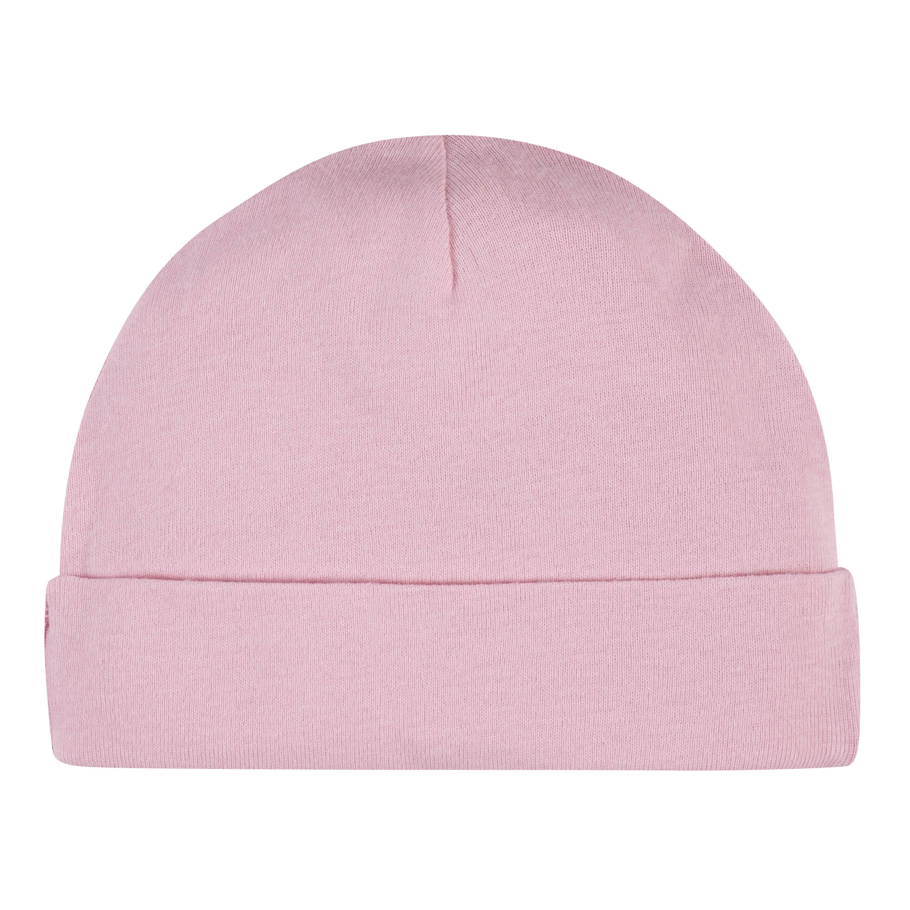 5-Pack Baby Girls Floral Caps