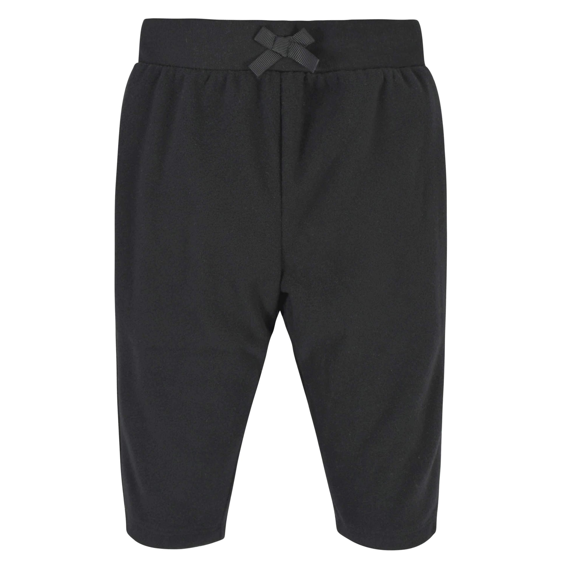 4-Pack Baby Girls Pink, Gray, & Black Microfleece Pants-Gerber Childrenswear