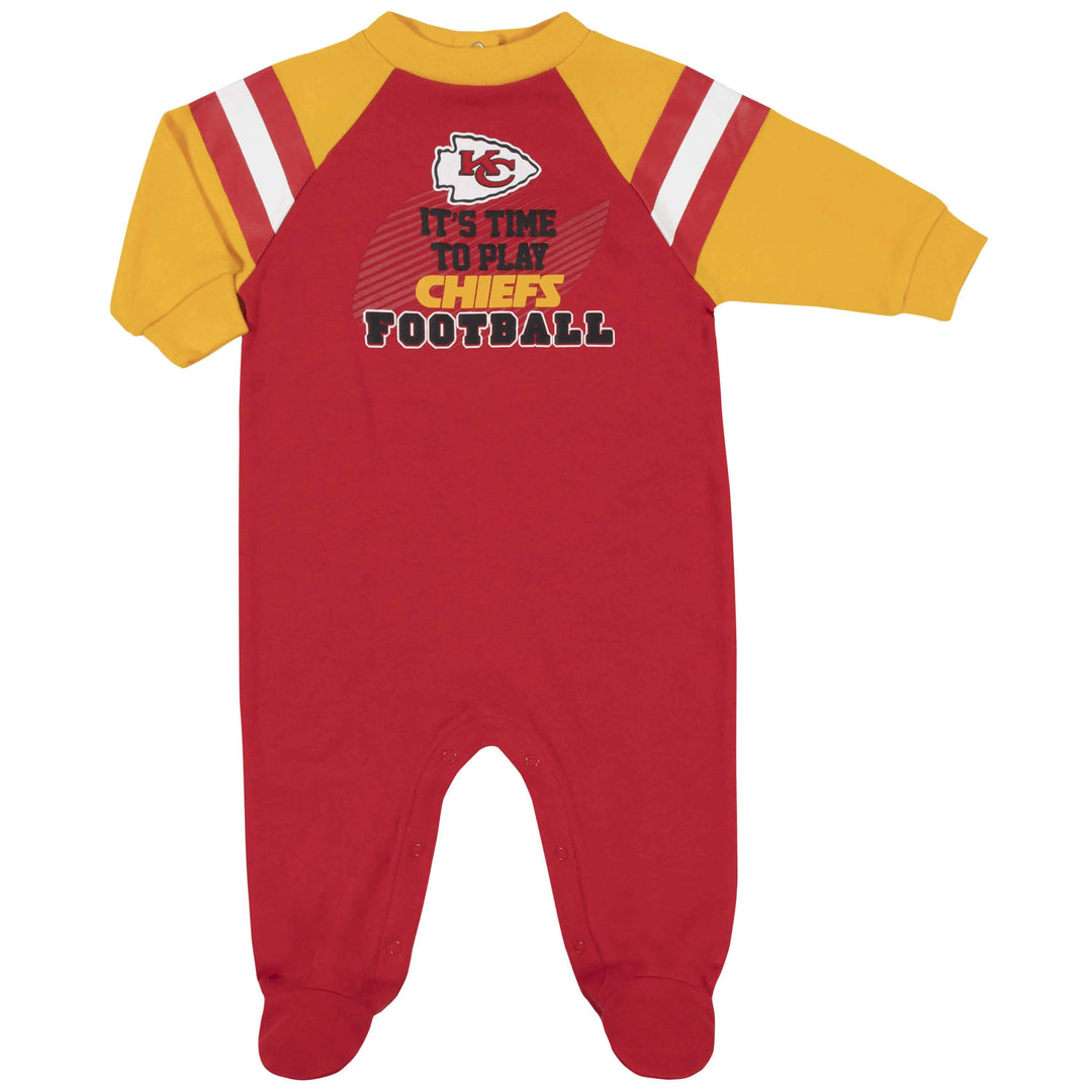 Kansas City Chiefs Baby Boys Sleep 'N Play-Gerber Childrenswear