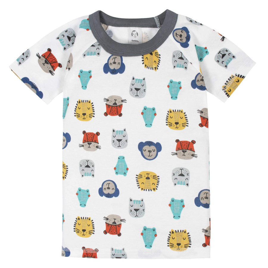 4-Piece Boys Animal Pajama Set – Gerber Childrenswear