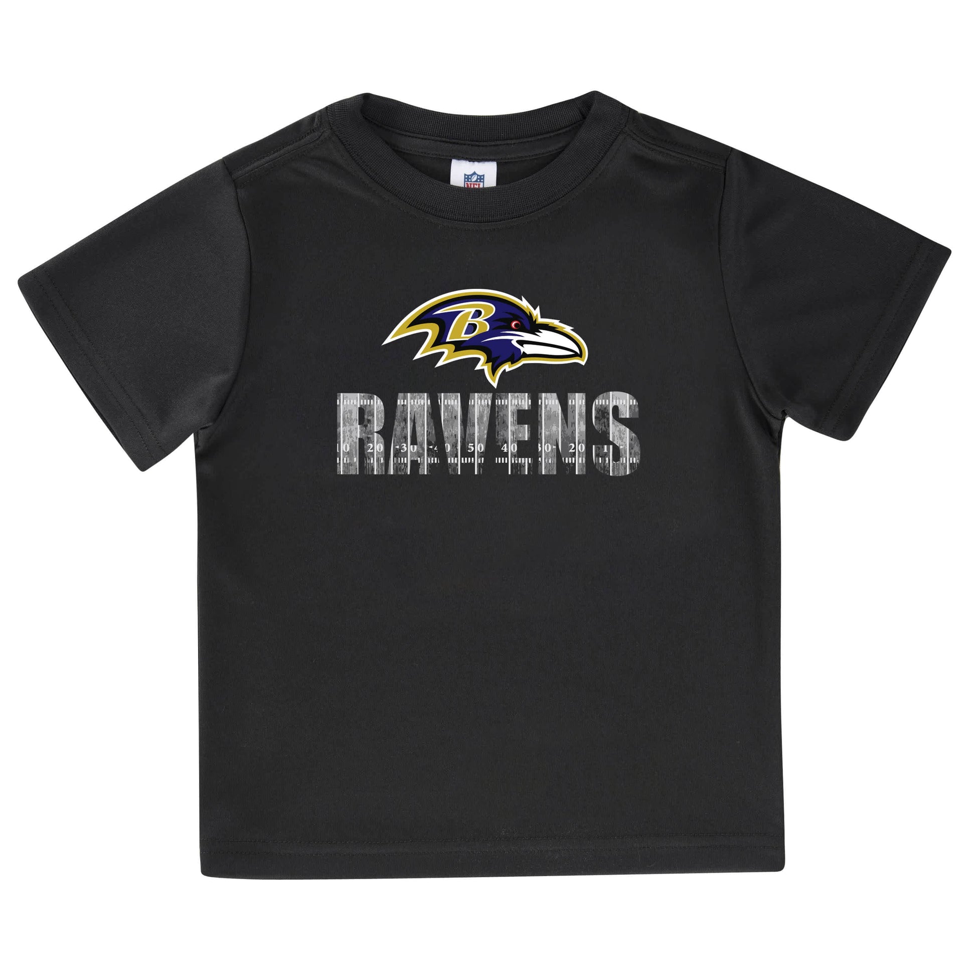 Baltimore Ravens 3-Pack Boys Short Sleeve Tee Shirts-Gerber Childrenswear