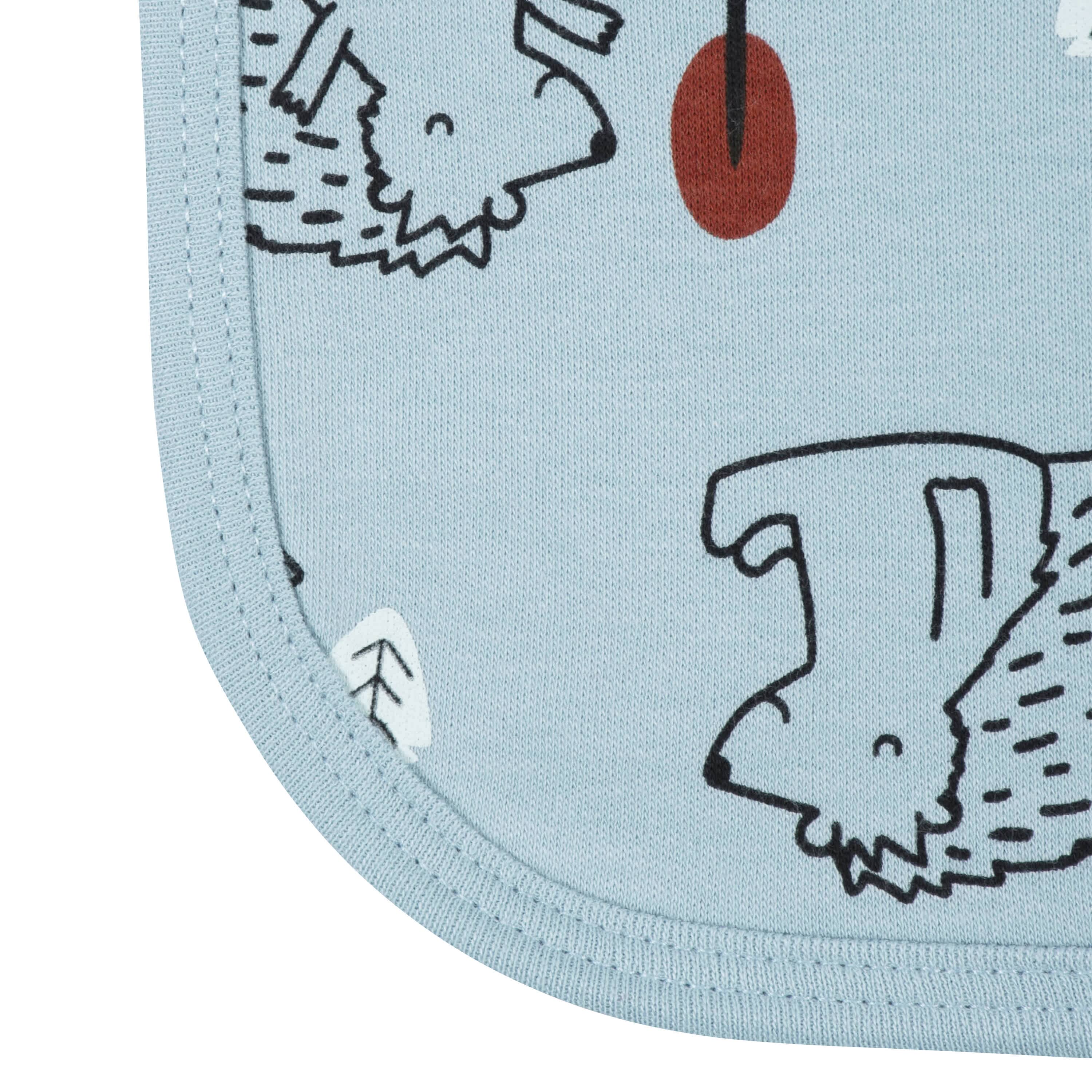 4-Pack Baby Boys Fox Terry Burp Cloths-Gerber Childrenswear