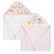 2-Pack Baby Girls Ballerina Hooded Towels-Gerber Childrenswear
