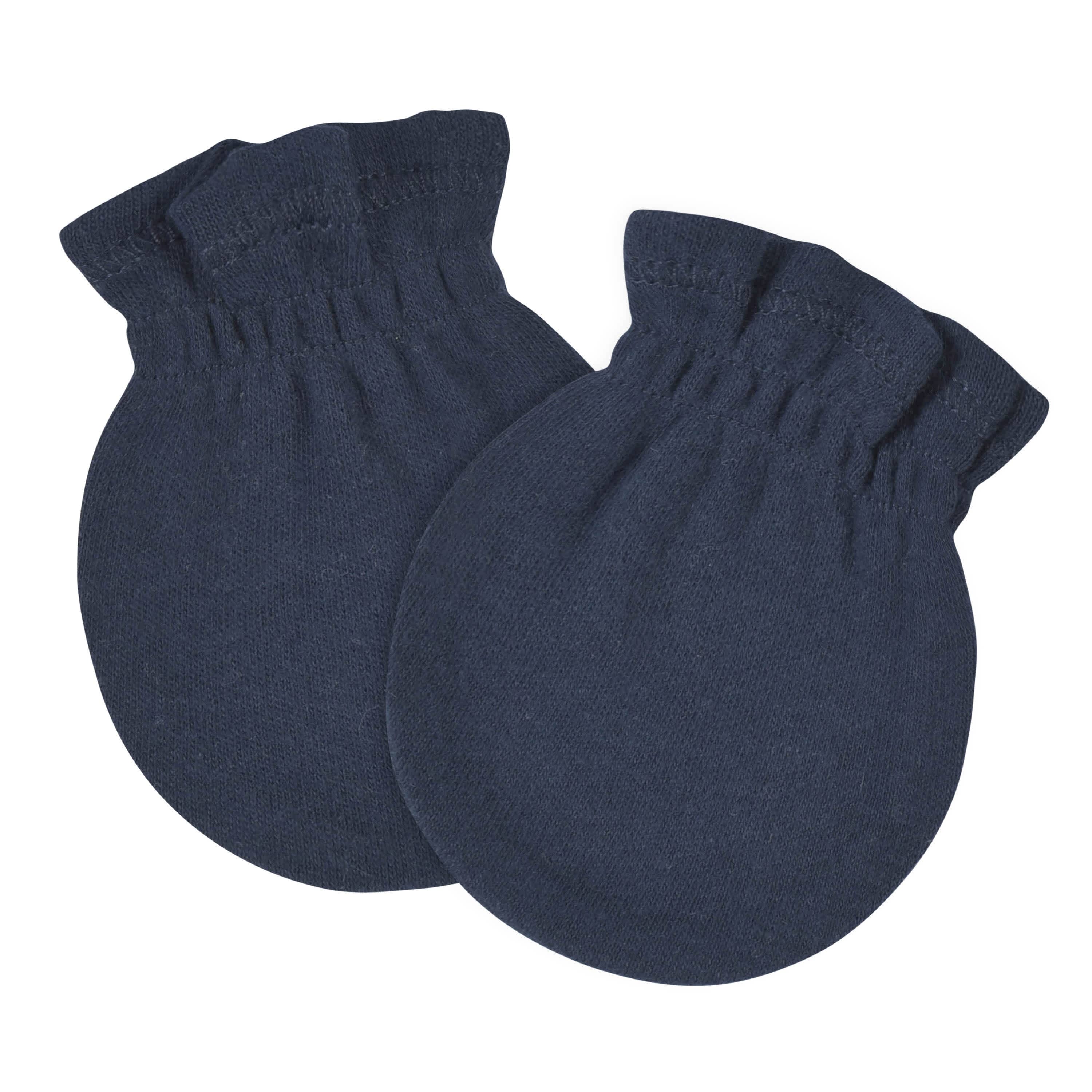 8-Pack Baby Neutral Navy No Scratch Mittens-Gerber Childrenswear