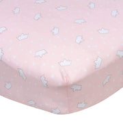 Girls Princess Crowns Fitted Crib Sheet-Gerber Childrenswear