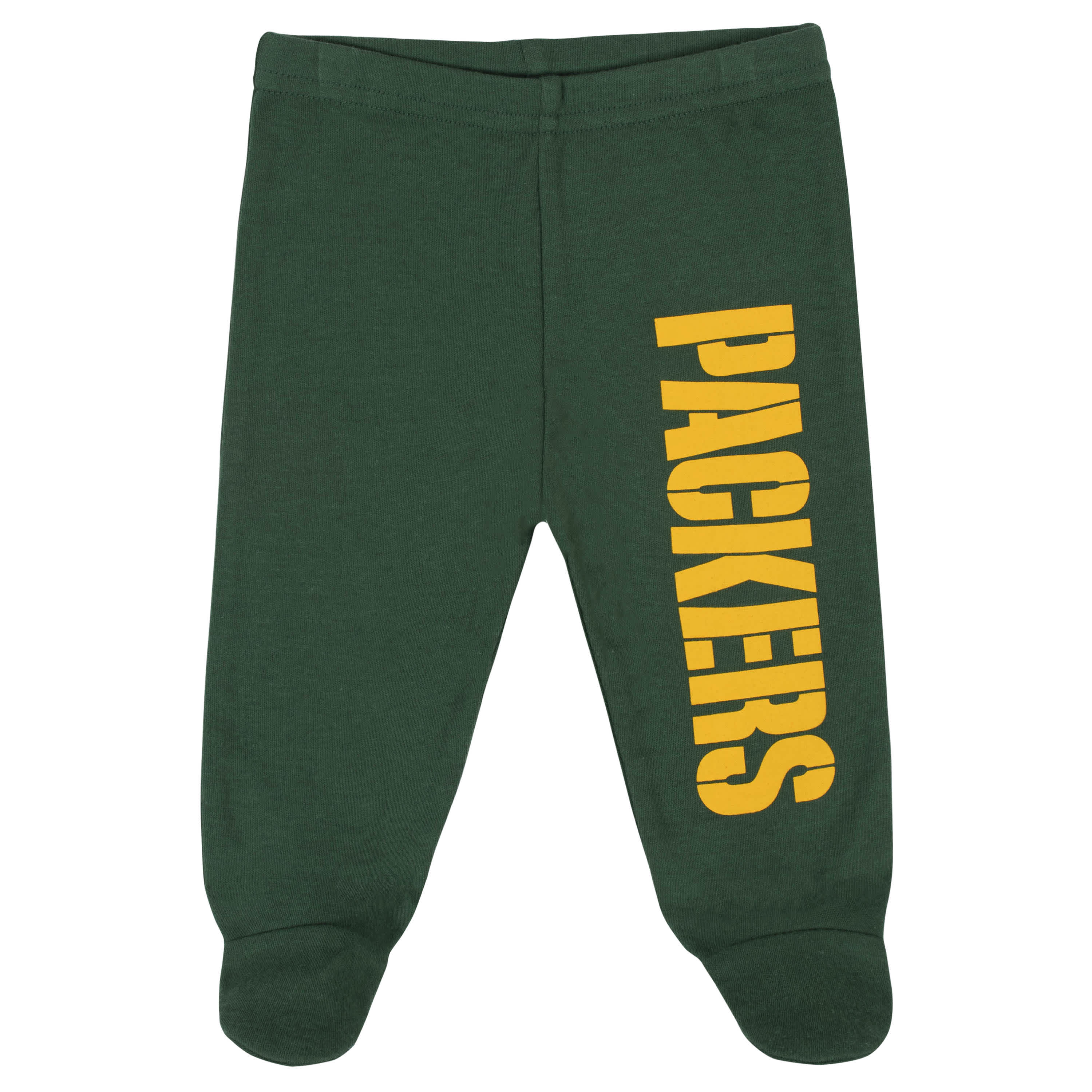 Green Bay Packers 3-Piece Baby Boys Bodysuit, Pant, and Cap Set-Gerber Childrenswear