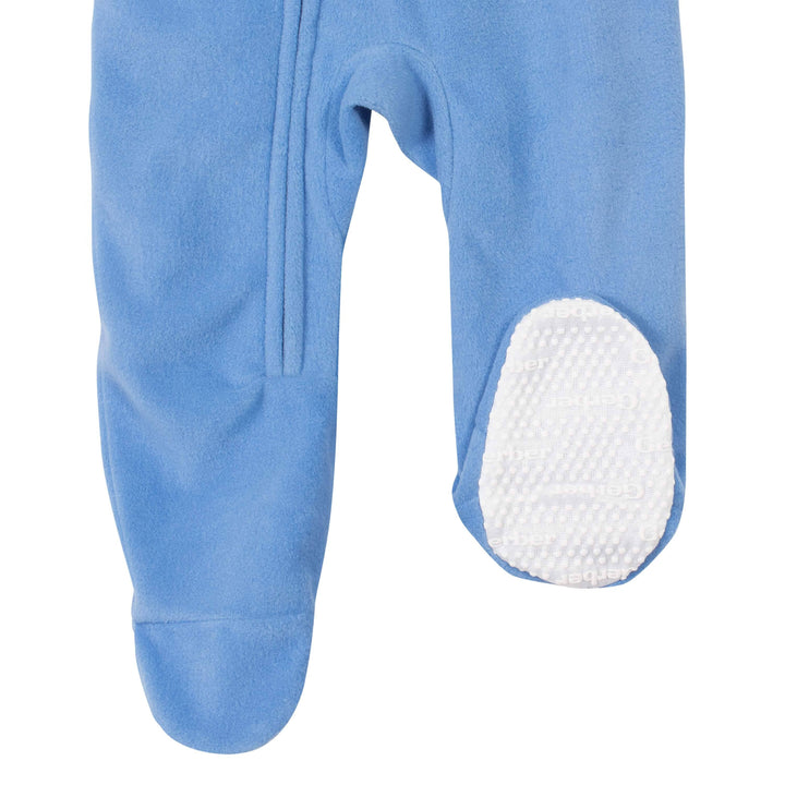 Gerber® 4-Pack Baby Boys Fleece Pajamas-Gerber Childrenswear