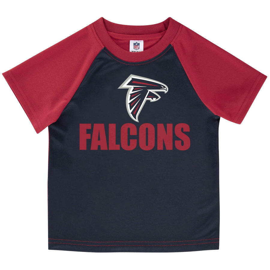Atlanta Falcons Boys Short Sleeve Tee Shirt-Gerber Childrenswear