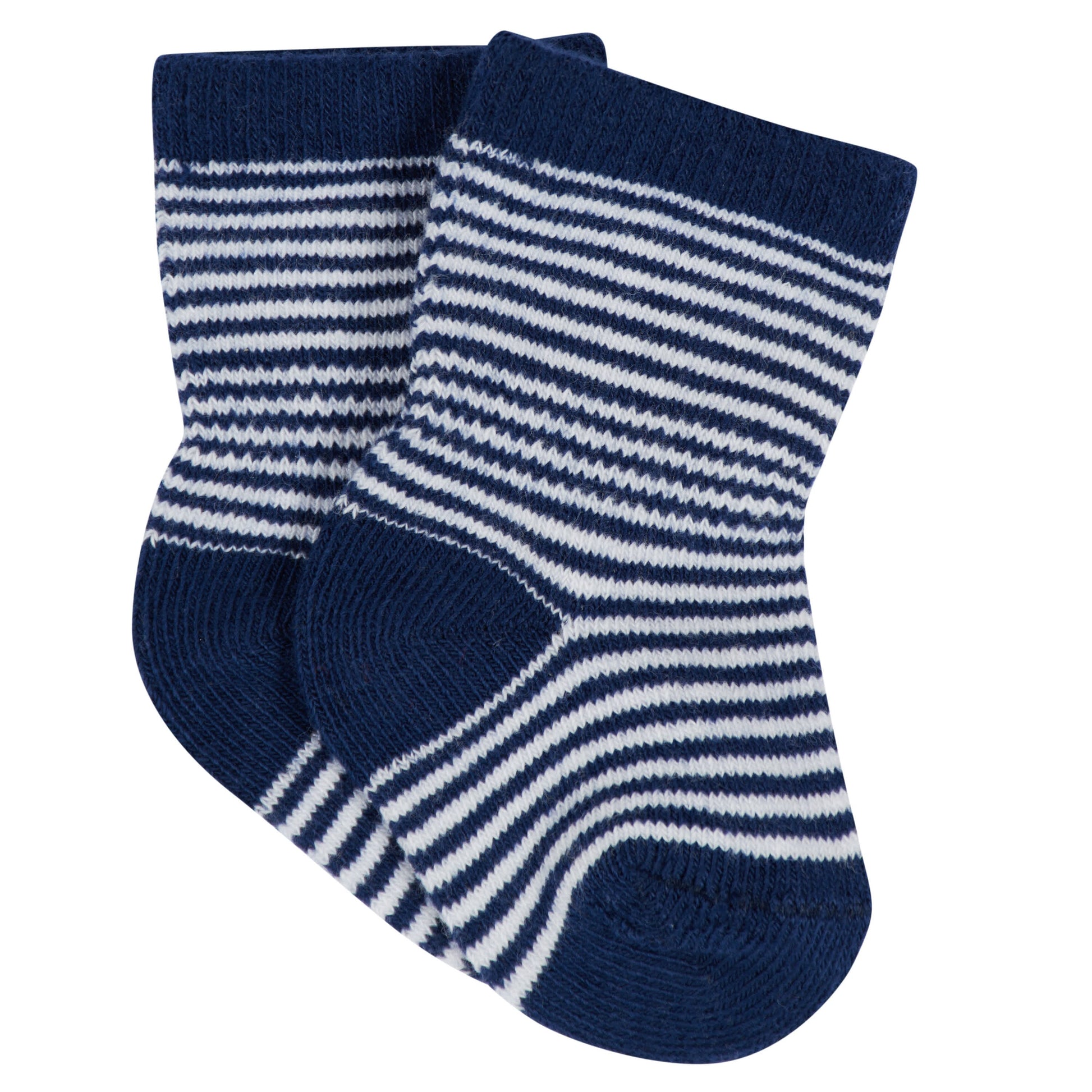 12-Pack Baby & Toddler Boys Construction Zone Jersey Crew Wiggle Proof® Socks