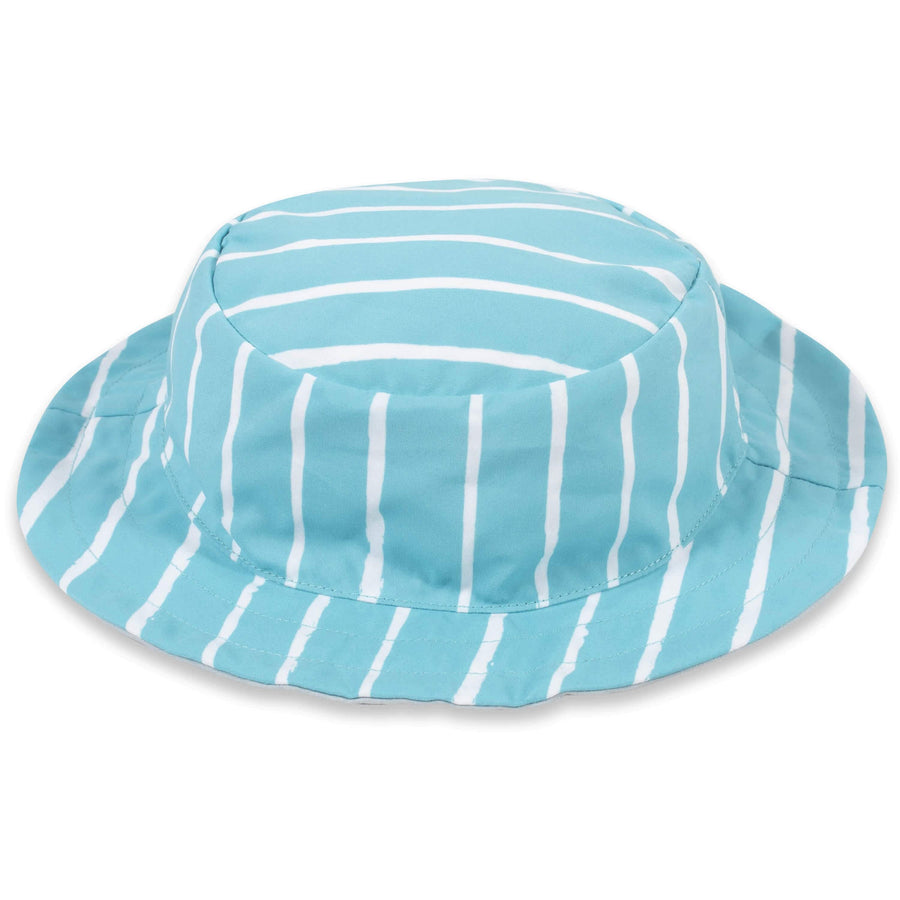 Boys Waves Reversible Swim Hat-Gerber Childrenswear