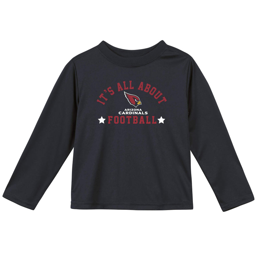 Arizona Cardinals Boys Long Sleeve Tee Shirt-Gerber Childrenswear