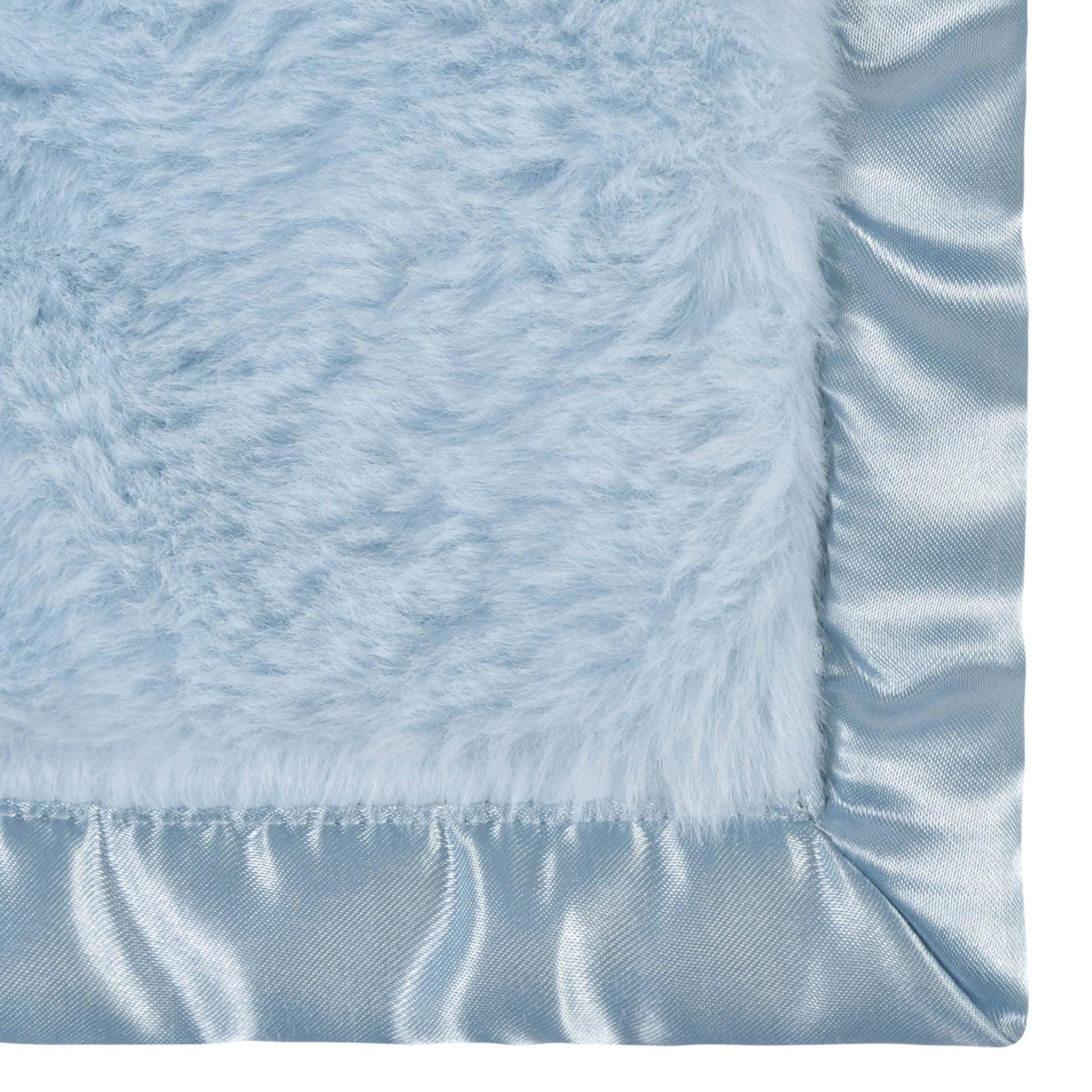 Embroidered Boys Light Blue Plush Blanket-Gerber Childrenswear