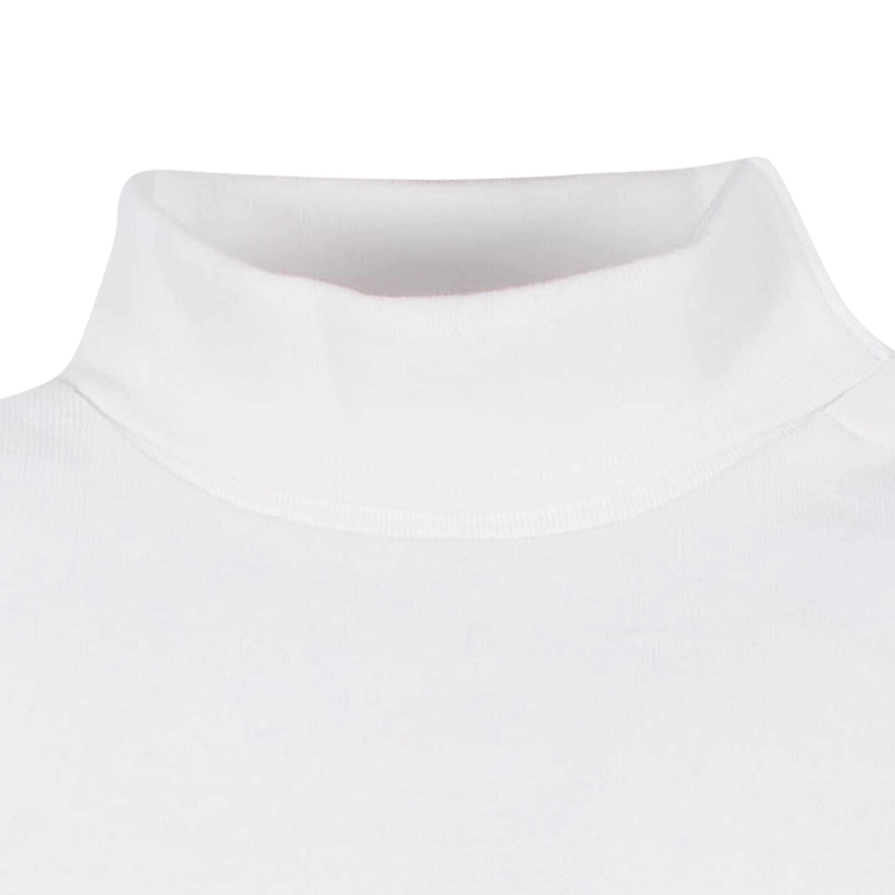 2-Pack Baby Neutral Long Sleeve Turtleneck Onesies® Bodysuits - White