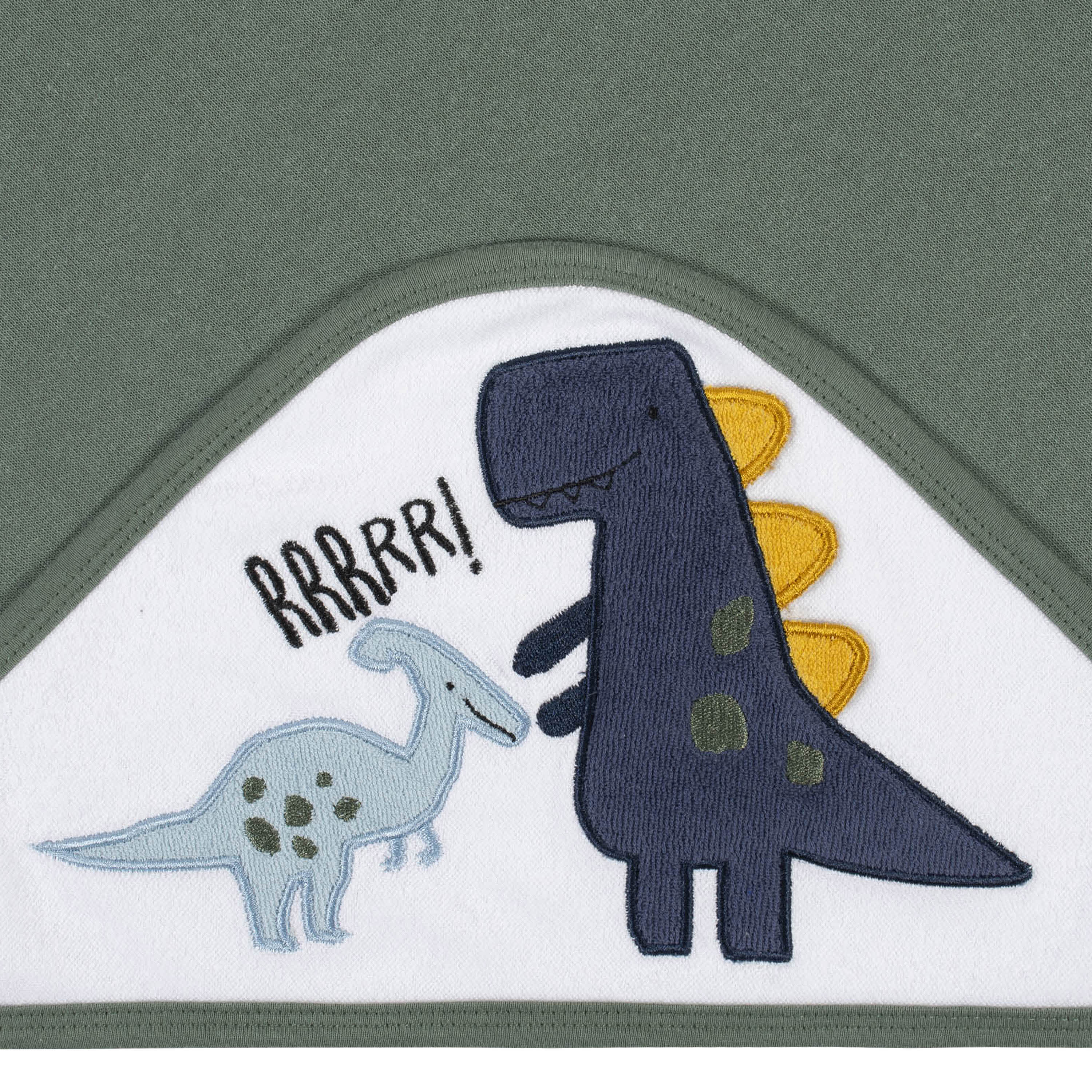 2-Pack Baby Boys Dino Hooded Towels-Gerber Childrenswear