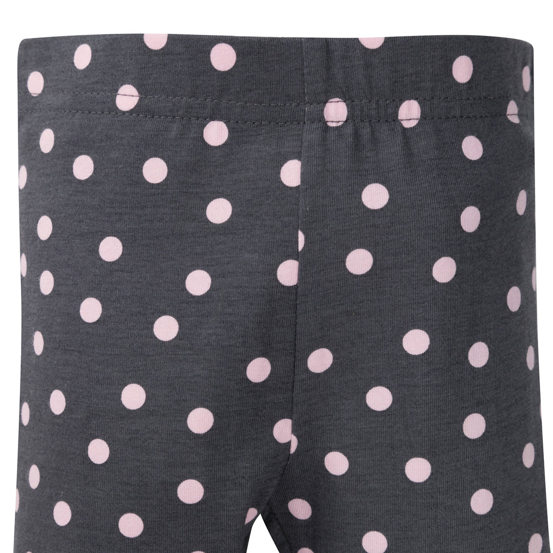 2-Piece Baby & Toddler Girls Pink A Dots Tunic & Legging Set-Gerber Childrenswear