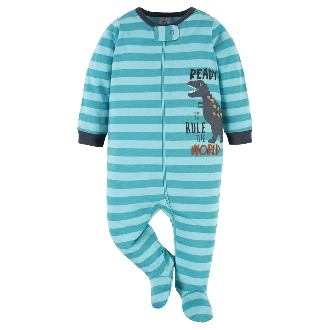 2-Pack Baby Boys Dino Blues Sleep 'N Plays-Gerber Childrenswear