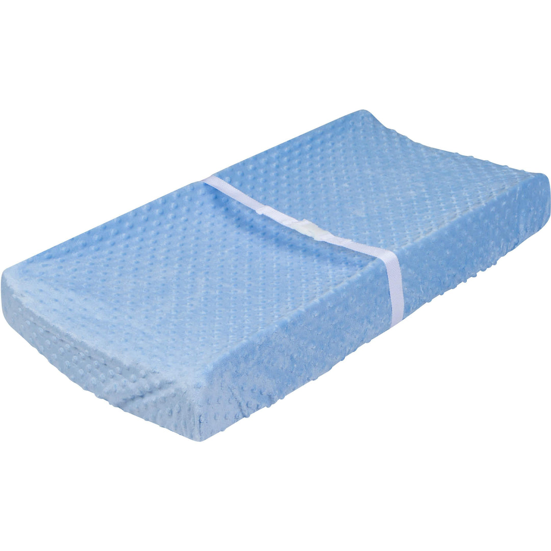 Baby Boys Dotted Blue Changing Pad Cover-Gerber Childrenswear