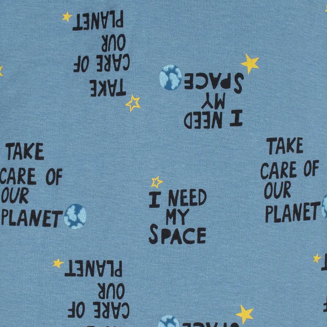 4-Pack Baby Boys Space Gowns