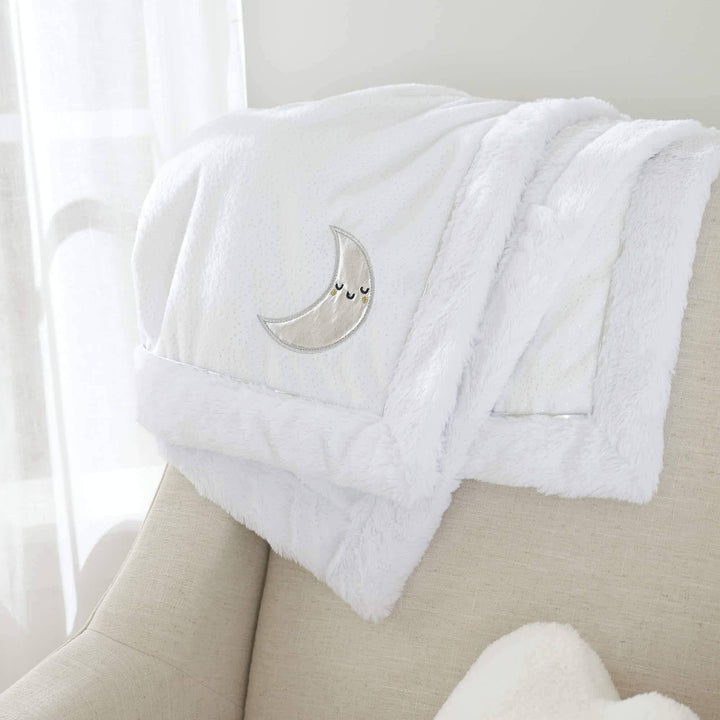 Baby Neutral Moon Plush Blanket-Gerber Childrenswear