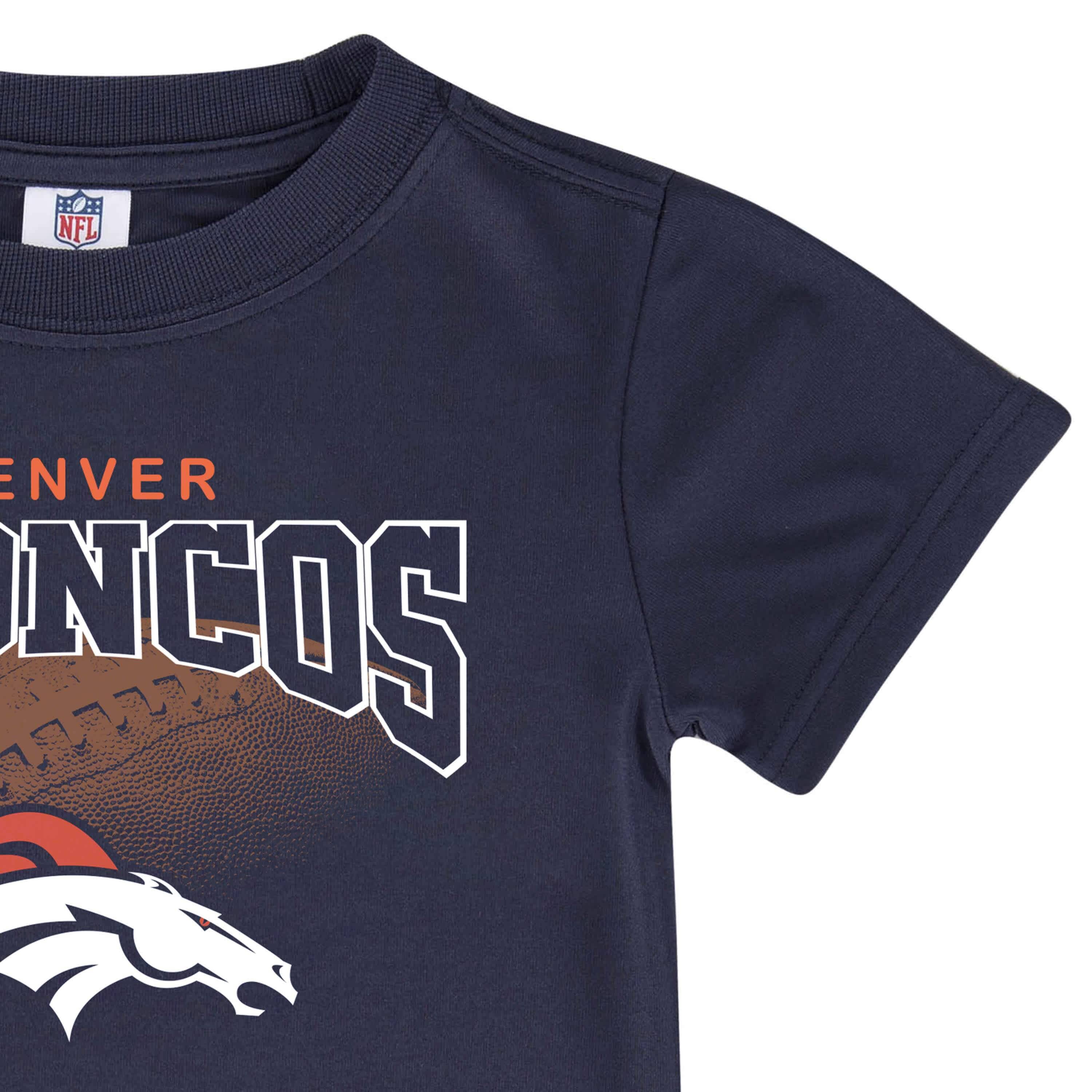 Denver Broncos Toddler Boys Tee Shirt-Gerber Childrenswear