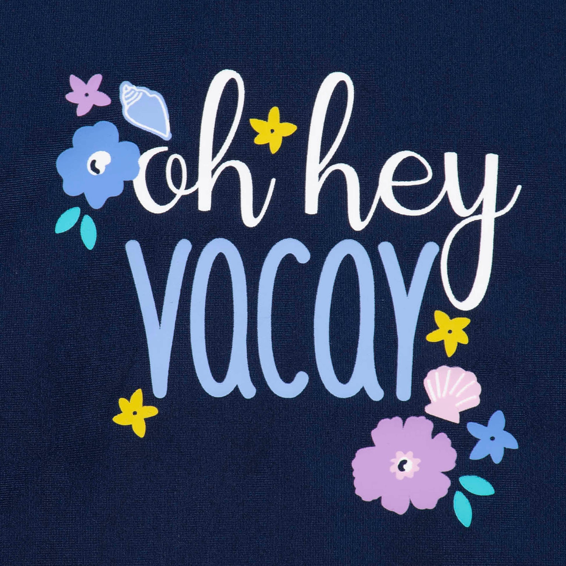 2-Piece Baby & Toddler Girls Vacation Vibes Rash Guard & Swim Bottoms Set-Gerber Childrenswear