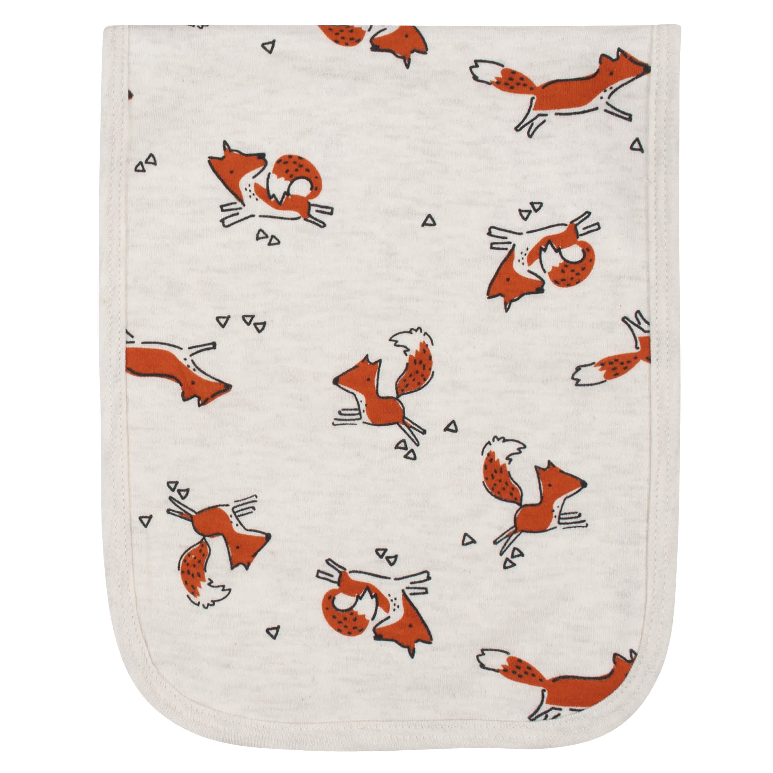 4-Pack Baby Boys Fox Terry Burp Cloths-Gerber Childrenswear