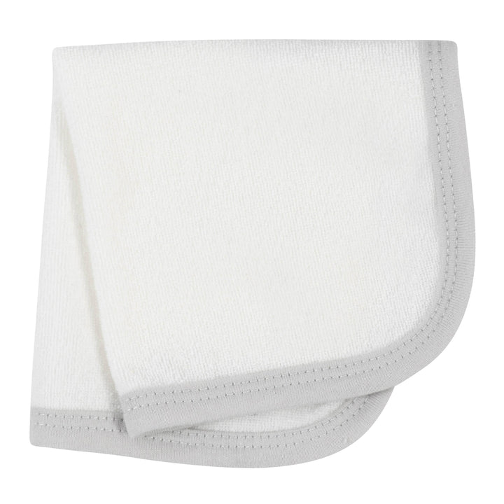 4-Piece Boys Bear Hooded Towel and Washcloths Set-Gerber Childrenswear